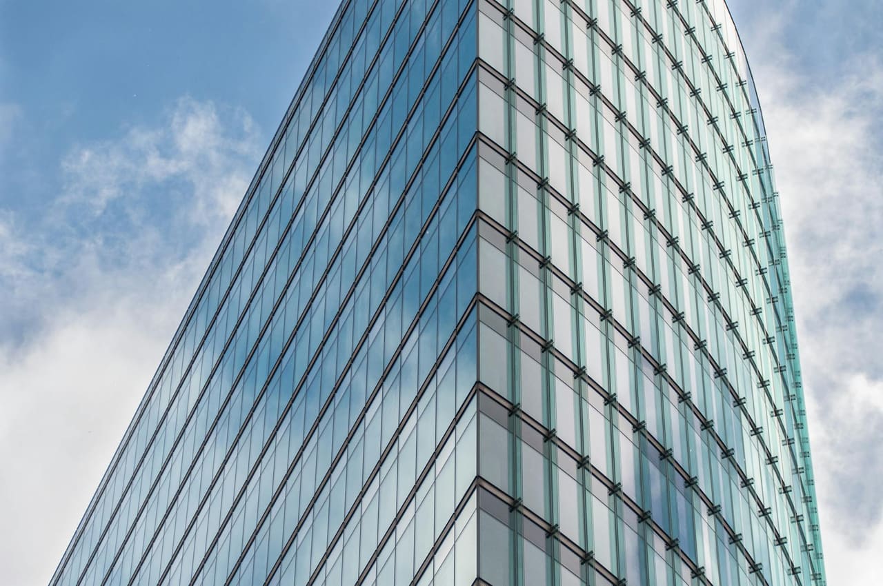 Corporate office building in Milan, Italy, representing nominee director and company administration services.